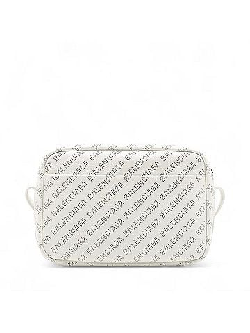 Balenciaga Balenciaga perforated leather shoulder bag, crossbody brand name, women's. (view 2)