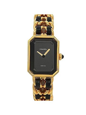Chanel Chanel Premiere S-size H0001 Women's Watch Black Gold Quartz (view 1)