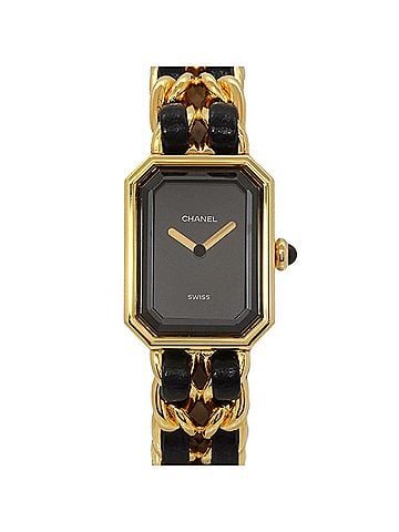 Chanel Chanel Premiere S-size H0001 Women's Watch Black Gold Quartz (view 1)
