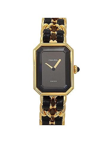 Chanel Chanel Premiere S-size H0001 Women's Watch Black Gold Quartz (view 1)