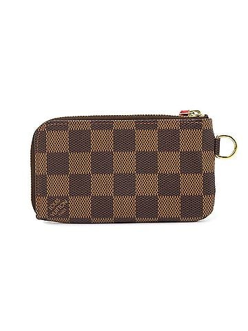 Louis Vuitton Louis Vuitton T&B Damier Pochette Cles Wallet/Coin Purse/Key Case, Ebene Brown, N61742 (view 2)