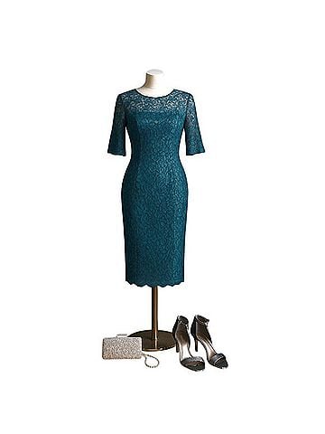 Monique Lhuillier Lace Me In Cocktail Dress Cocktail Dress (view 1)