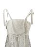 Lulus 100% Polyester Floral White Cocktail Dress Size S - photo 6