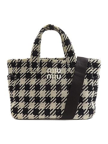 Miu Miu Miu Miu Miu 2-Way Handbag, Terry Cloth, Women's MIUMIU (view 1)