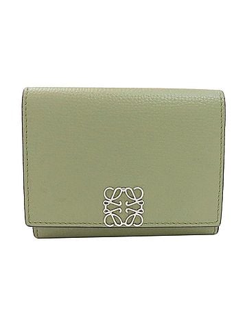 Loewe Loewe Anagram Trifold Wallet, Bi-fold Wallet (with coin purse), Leather, Women's LOEWE (view 1)