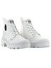 Palladium Solid White Boots Size 7 - photo 1