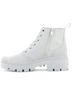 Palladium Solid White Boots Size 7 - photo 3