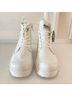 Palladium Solid White Boots Size 8 1/2 - photo 5