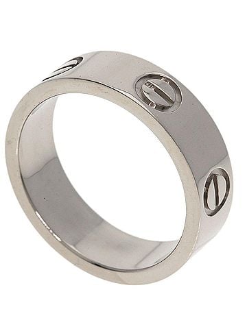 Cartier Cartier Love Ring #51, 18K White Gold, Women's Ring, CARTIER (view 1)