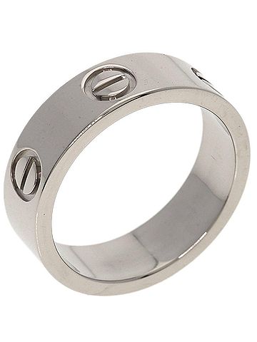 Cartier Cartier Love Ring #51, 18K White Gold, Women's Ring, CARTIER (view 2)