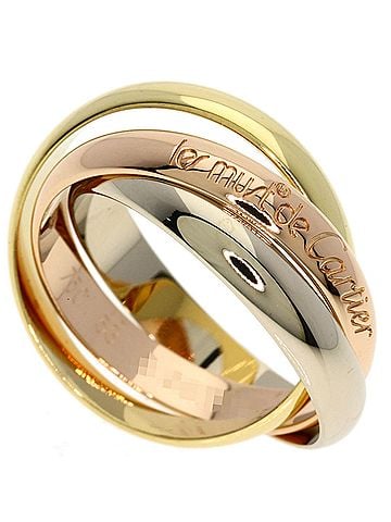 Cartier Cartier Trinity #53 Ring - 18K Yellow Gold/18K Pink White Gold Women's CARTIER (view 1)
