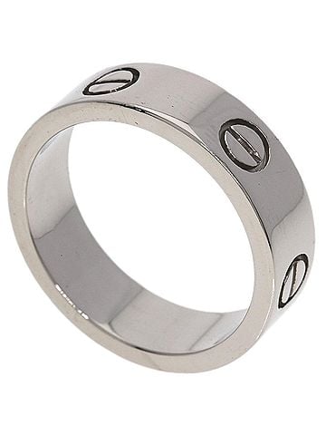 Cartier Cartier Love Ring #57, 18K White Gold, Women's Ring, CARTIER (view 1)