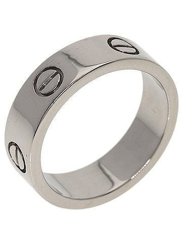 Cartier Cartier Love Ring #57, 18K White Gold, Women's Ring, CARTIER (view 2)