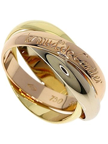 Cartier Cartier Trinity #50 Ring - 18K Pink Gold/18K Yellow White Gold Women's CARTIER (view 1)