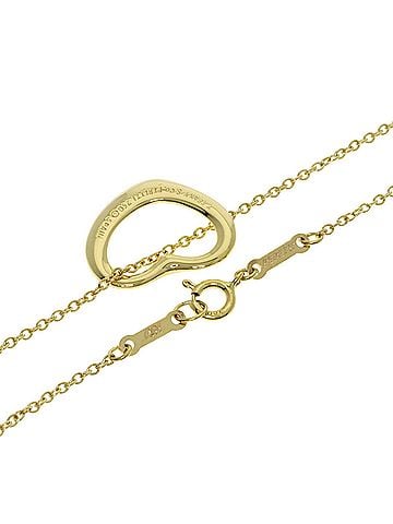 Tiffany & Co. Tiffany & Co. Open Heart Necklace, 18K Yellow Gold, Women's. (view 2)
