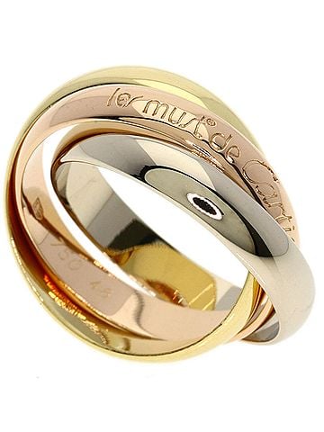 Cartier Cartier Trinity #48 Ring - 18K Yellow Gold/18K Pink White Gold Women's CARTIER (view 1)