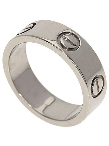 Cartier Cartier Love Ring #49, 18K White Gold, Women's Ring, CARTIER (view 1)