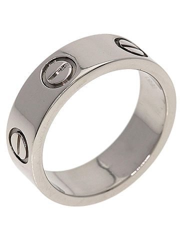 Cartier Cartier Love Ring #49, 18K White Gold, Women's Ring, CARTIER (view 2)
