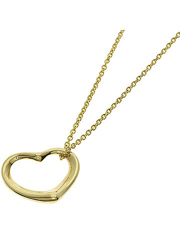 Tiffany & Co. Tiffany & Co. Open Heart Necklace, 18K Yellow Gold, Women's. (view 1)