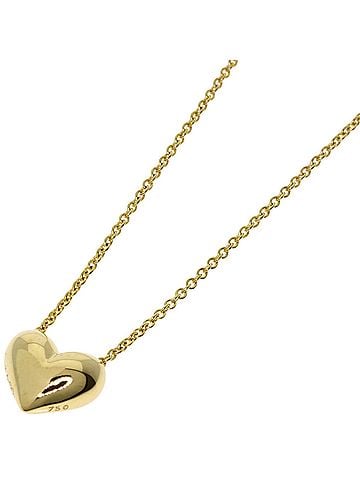 Tiffany & Co. Tiffany & Co. Pinched Heart Necklace, 18K Yellow Gold, Women's. (view 1)