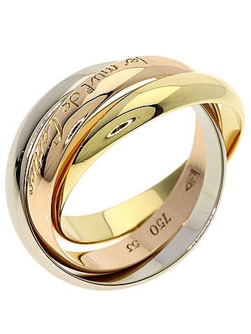 Cartier Cartier Trinity #53 Ring - 18K Yellow Gold/18K Pink White Gold Women's CARTIER (view 2)