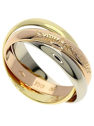 Cartier Cartier Trinity #53 Ring - 18K Yellow Gold/18K Pink White Gold Women's CARTIER (view 1)