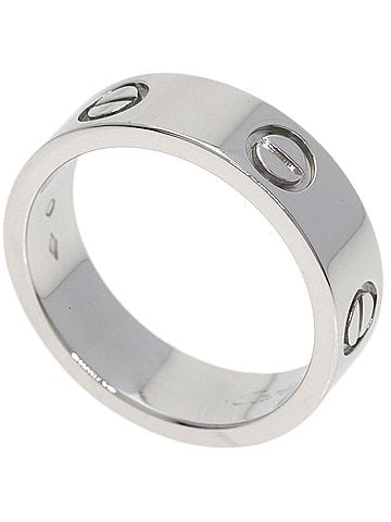 Cartier Cartier Love Ring #53, Platinum PT950, Women's Ring, CARTIER (view 1)