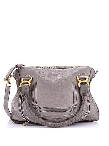 Chloé Marcie Satchel Leather Medium (view 1)
