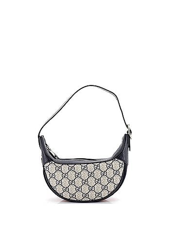 Gucci Ophidia Half Moon Bag GG Coated Canvas Mini (view 1)