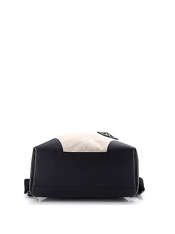 Hermès Allback Backpack Bivouac Toile with Leather (view 2)