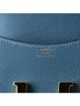 Hermès 100% Leather Blue Constance Slim Wallet Evercolor One size - photo 6