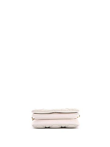 Christian Dior Caro Flap Pouch with Chain Macrocannage Quilt Calfskin Mini (view 2)