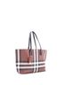 Burberry 100% Coatead Canvas Brown Soft Tote Check E-Canvas Medium One size - photo 3