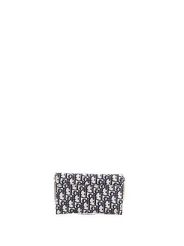 Christian Dior Saddle Chain Clutch Oblique Canvas (view 2)