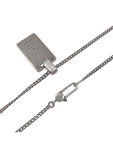 Gucci Gucci Diamante Necklace, Silver, Women's GUCCI (view 2)