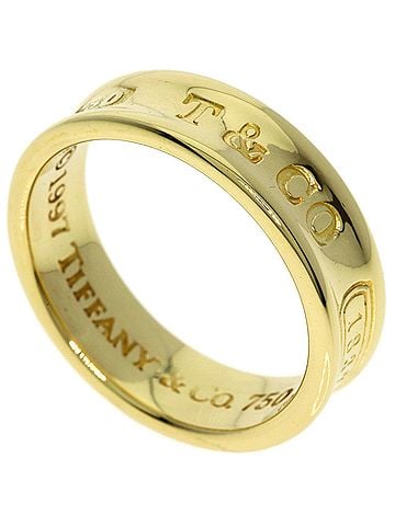 Tiffany & Co. Tiffany & Co. 1837 Narrow Ring, 18K Yellow Gold, Women's Ring. (view 1)