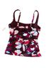 Athleta Floral Red Swimsuit Top Size S - photo 2