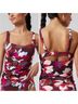 Athleta Floral Red Swimsuit Top Size S - photo 3