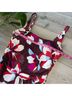 Athleta Floral Red Swimsuit Top Size S - photo 11