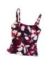 Athleta Floral Red Swimsuit Top Size S - photo 1