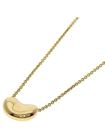 Tiffany & Co. Tiffany Bean Necklace, 18K Yellow Gold, Women's, TIFFANY&Co. (view 1)