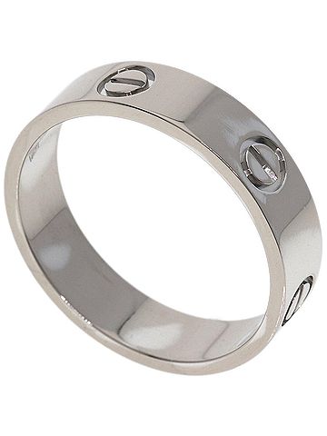 Cartier Cartier Love Ring #62, 18K White Gold, Women's Ring, CARTIER (view 1)