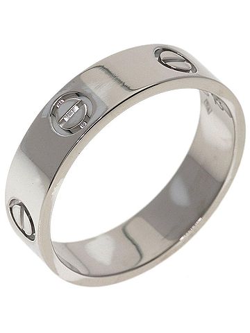 Cartier Cartier Love Ring #62, 18K White Gold, Women's Ring, CARTIER (view 2)