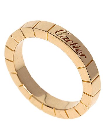 Cartier Cartier Lanieres #48 Ring, 18K Pink Gold, Women's, CARTIER (view 1)
