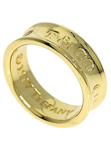 Tiffany & Co. Tiffany & Co. 1837 Narrow Ring, 18K Yellow Gold, Women's Ring. (view 1)