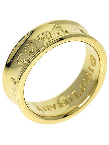 Tiffany & Co. Tiffany & Co. 1837 Narrow Ring, 18K Yellow Gold, Women's Ring. (view 2)