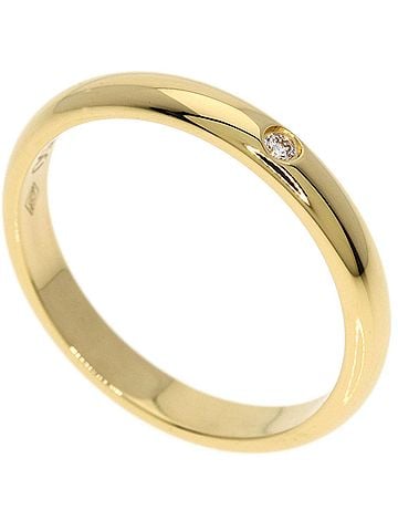 Cartier Cartier Wedding 1P Diamond Ring #48 18K Yellow Gold Women's CARTIER (view 1)