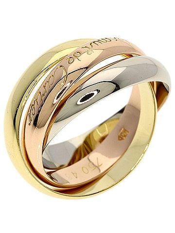 Cartier Cartier Trinity Ring - 18K Yellow Gold/18K Pink White Gold Women's CARTIER (view 2)