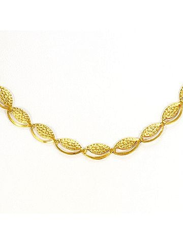 Unbranded K24 24K YG Yellow Gold Necklace, Total Weight 5.9g, 41cm, Like New Condition (view 1)