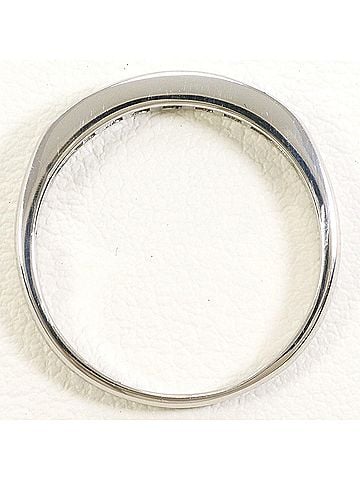 Unbranded PT900 Platinum Ring, 1 Diamond (0.52ct), Total Weight 4.0g, Like New Condition. (view 2)